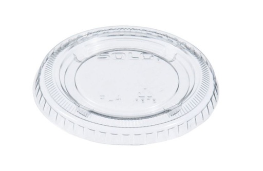 [9016.L] 4oz Plastic Portion Cup Lids - 2500ct