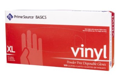 [9432] XL Vinyl Gloves - 10/100ct