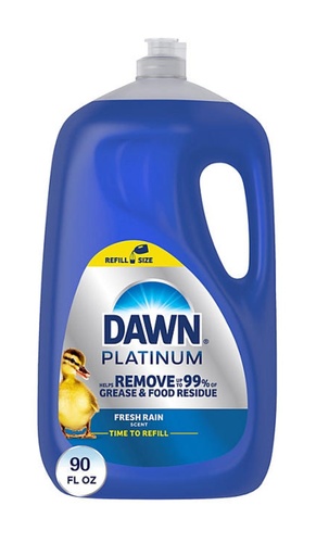 [9520.1] Dish Soap - Dawn Platinum - 90oz