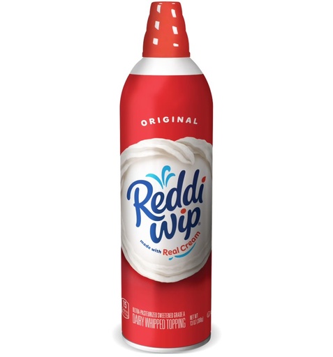 [A1240] Whipped Cream Topping - 13 oz