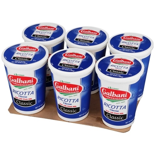 [A1246] Ricotta Cheese - 6/3lb