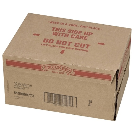 [A6633] Assorted Jelly Cups - 200/0.5 oz