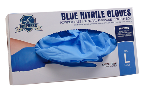 [A9442] Large Nitrile Gloves - 10/100ct