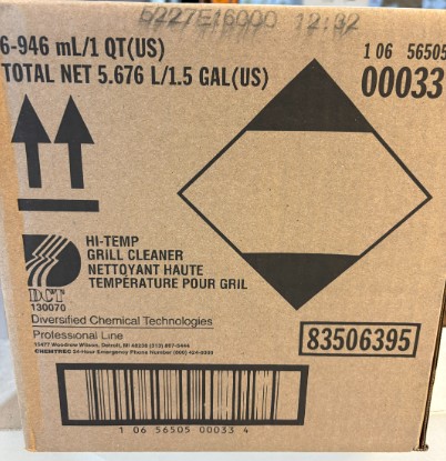 NEWSLETTER SPECIAL - Hi Temp Grill Cleaner