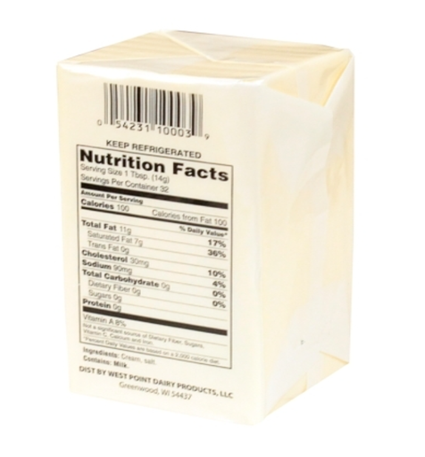 Salted Butter - 1lb